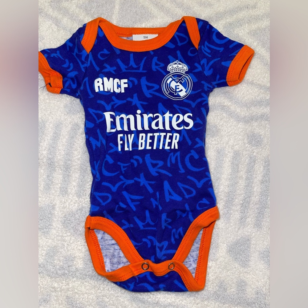 Real Madrid FC Baby Bodysuit